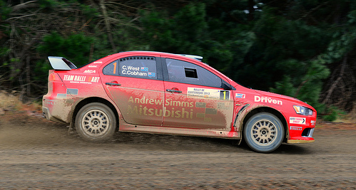 Canterbury Rally 2013 Winner Chris West
